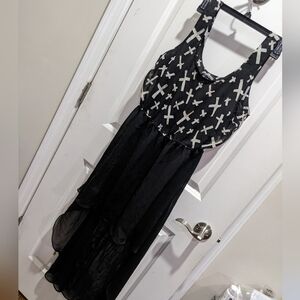 Royal Bones Hi-Low Dress